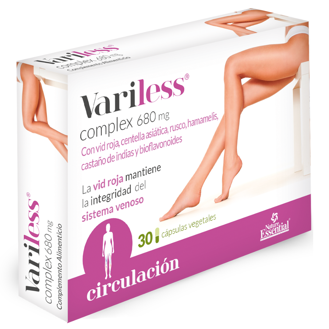 Variless 30 Cápsulas – Complemento alimenticio que ayuda a mejorar la circulación de las piernas®