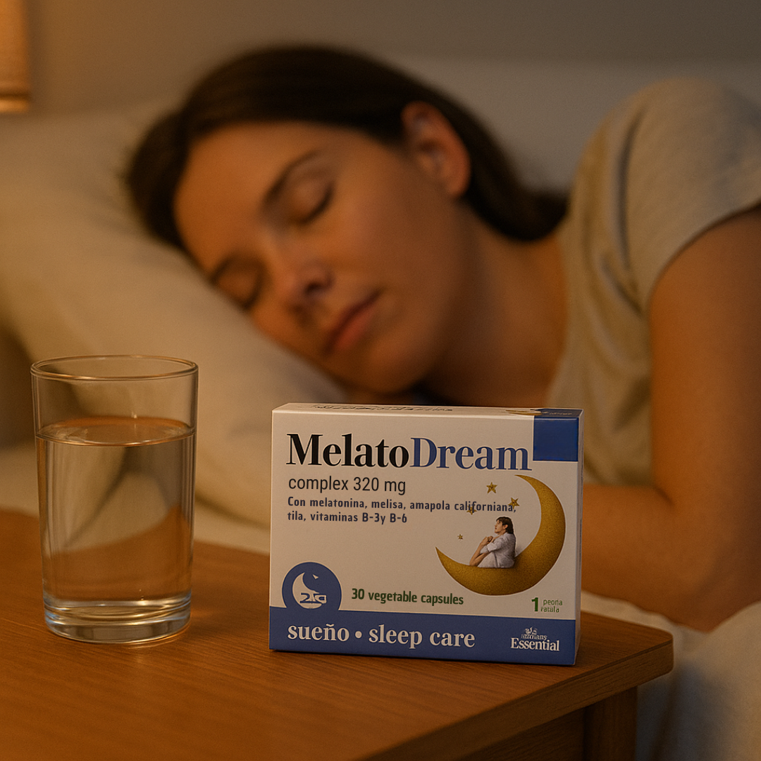 Melatodream 30 Cápsulas – Tu Aliado Natural para un Sueño Reparador®