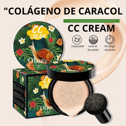 MOISTURE CUSHION® Base de Maquillaje CC Colágeno de Caracol(OFERTA 2X1)