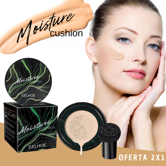 MOISTURE CUSHION BASE MAQUILLAJE (OFERTA 2X1)
